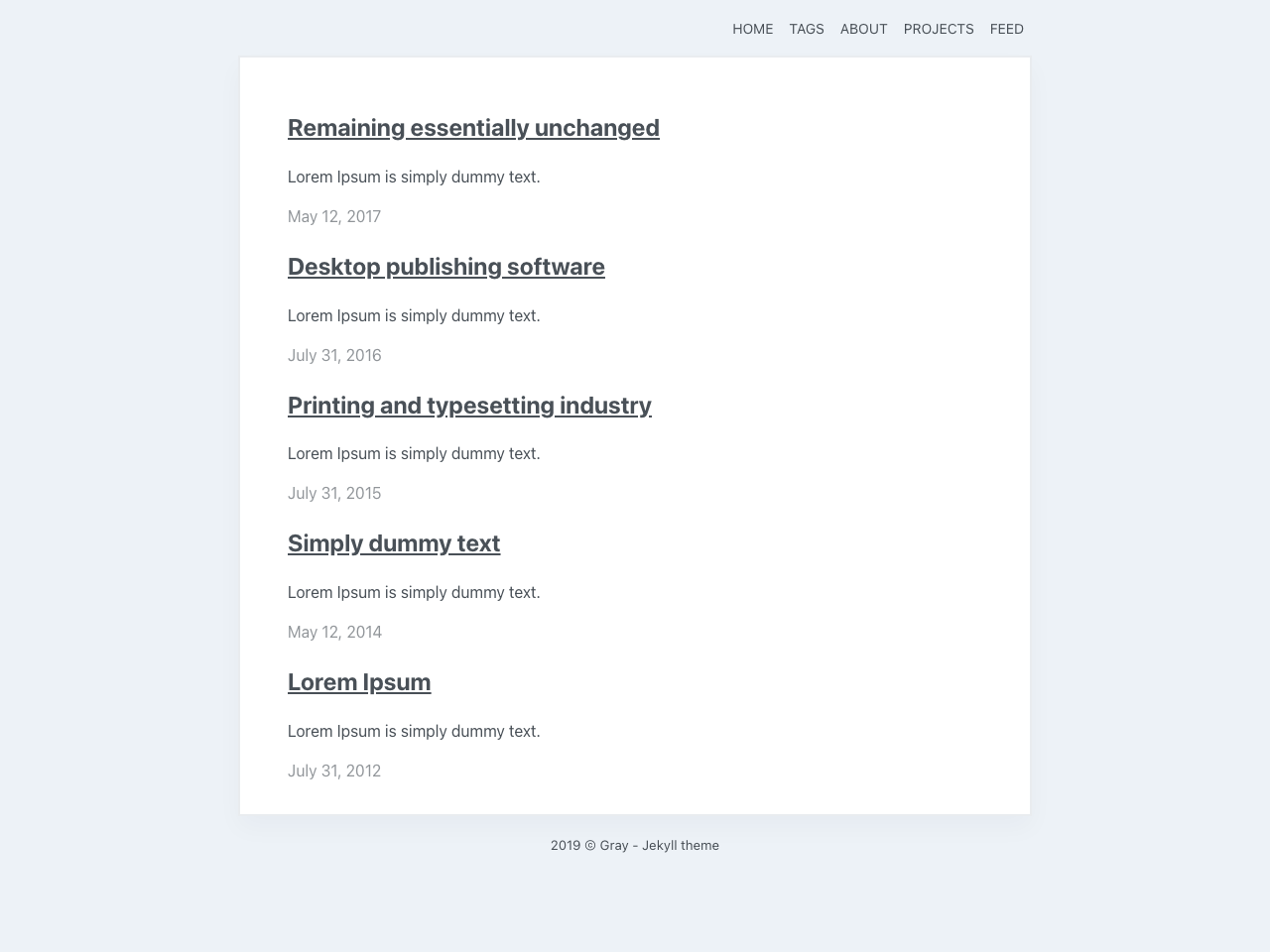 Gray screenshot